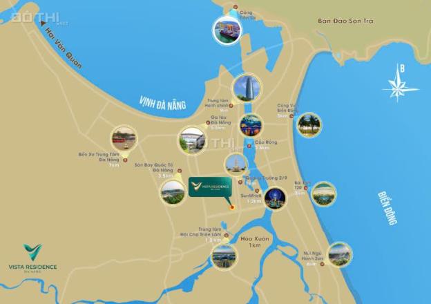 Chỉ 1,3 tỷ sở hữu ngay căn hộ cao cấp VISTA RESIDENCE DaNang 2PN 76 m2 14863268
