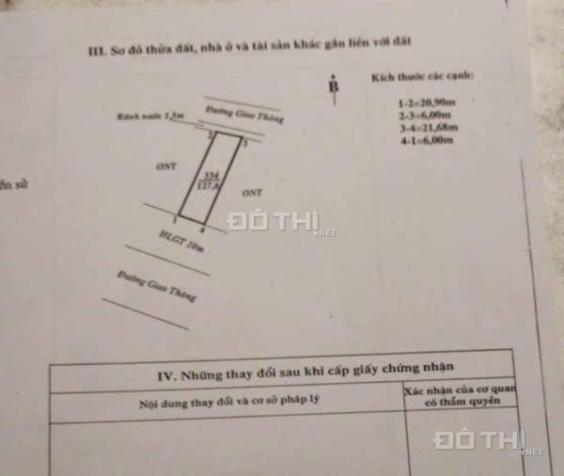 Đất trạm thản. Phù ninh.Phú Thọ mặt đường to thoải mái kd.buôn mt 6m x21 full thổ cư 14870158