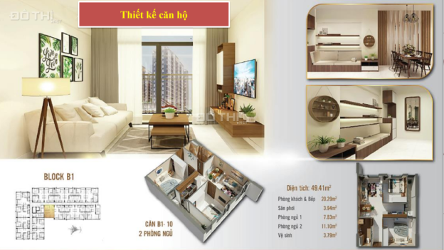 Bán căn hộ nhà ở xã hội Golden City Tây Ninh view núi Bà Đen, ngay trung tâm TP 14895081