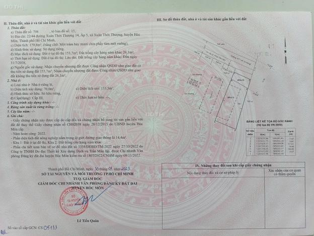 NHÀ ĐẸP 7.5 x 22m NỞ HẬU đường Oto, Gần Phan Văn Hớn, chợ Xuân Thới Thượng 14910153