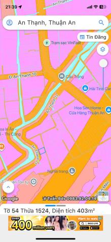 Cần bán Đất An Thạnh, Thuận An Diện tích : 196,5m2 14910655