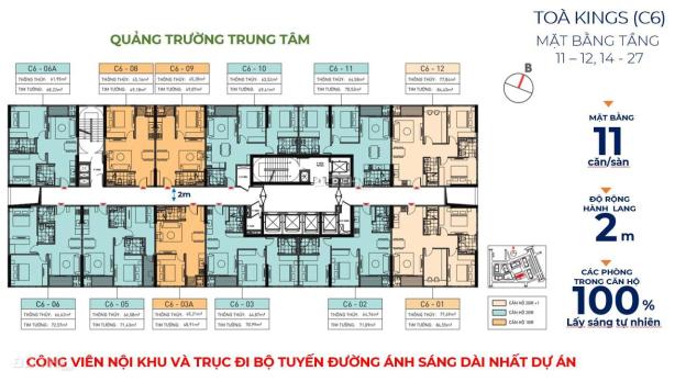 CK 15% cho 50 KH đầu tiên kèm quà tặng 100tr khi đến với Capital Square trước 22/9 14912409