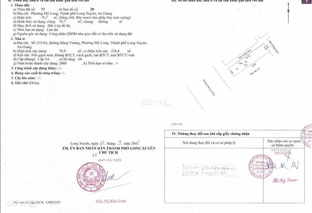 Chính chủ bán nhà 1 trệt 3 lầu, 6PN, mặt tiền Hùng Vương, TP Long Xuyên, sổ hồng riêng, giá 16 tỷ 14915793