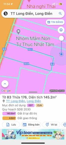 ​🌊 [SỐC] BÁN GẤP LÔ ĐẤT VÀNG TT LONG ĐIỀN – SÁT CHỢ, GẦN BIỂN, KẾT NỐI CAO TỐC!  14917925