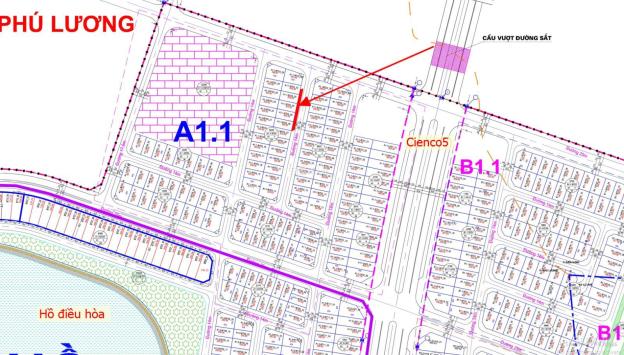 Bán biệt thự A1.1 – BT3 Khu đô thị Thanh Hà – DT 200m – Hướng Đông – Đường 14m. 14920375
