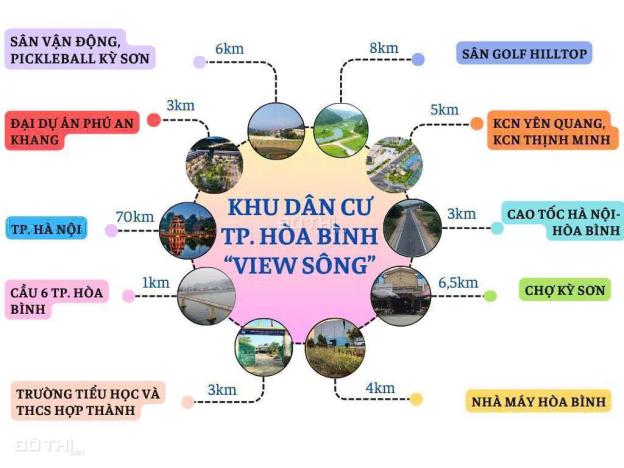 Bán đất nền dự án tại Đường 445, Xã Hợp Thành, Hòa Bình, Hòa Bình diện tích 110m2 giá 715 Triệu 14923641