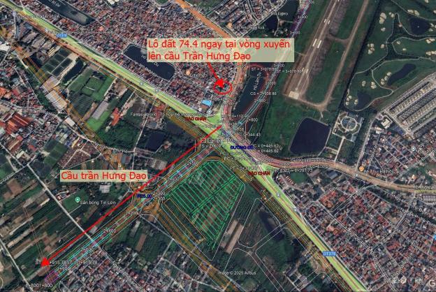 Bán đất tại Phố Hồng Tiến, Phường Bồ Đề, Long Biên, Hà Nội diện tích 75m2 giá 18.1 Tỷ 14925467