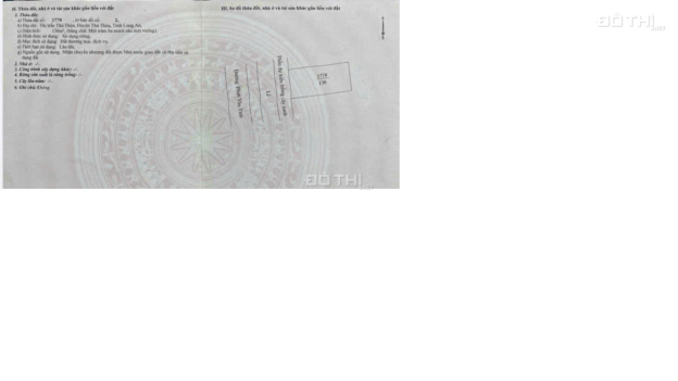 Cần bán Nhà mặt tiền  thị trấn Thủ Thừa, Long An, Diện tích 136m 14931191