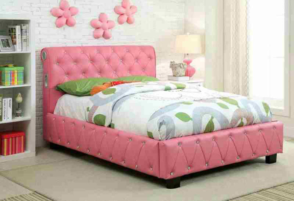 5 mẫu giường ngủ sắc hồng ngọt ngào